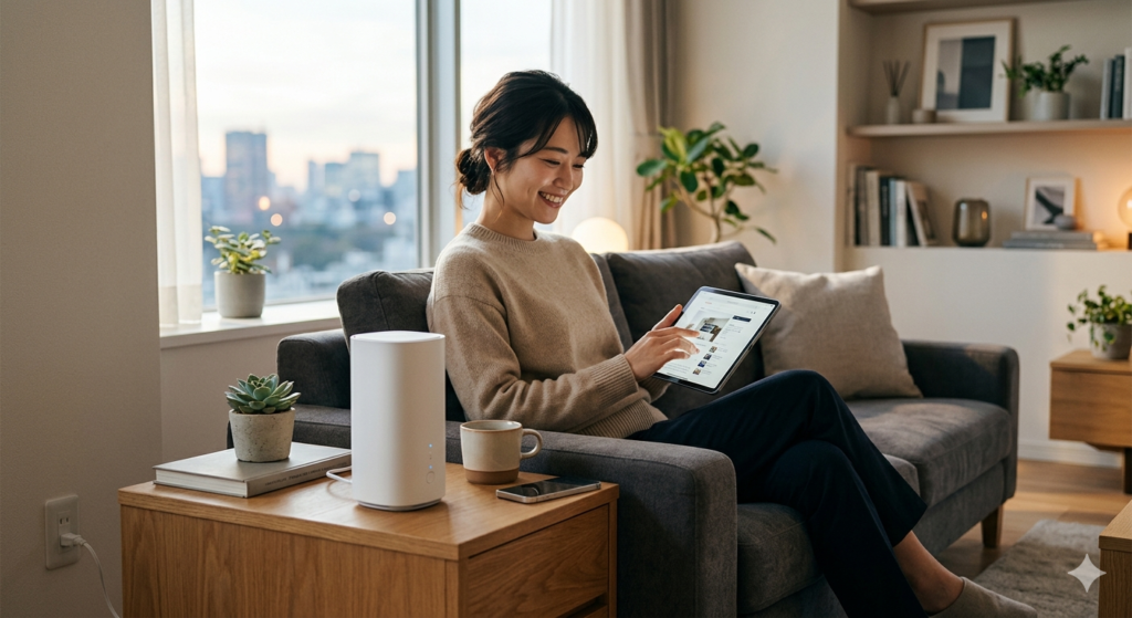 今日から家Wi-Fi