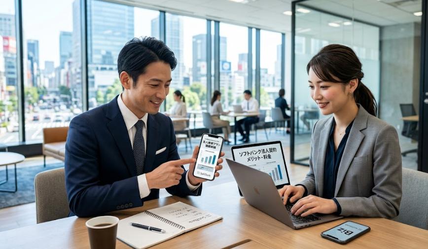 ソフトバンクの法人契約を徹底解説